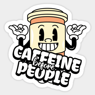 Coffee First: Fuel for the Daily Grind Sticker
